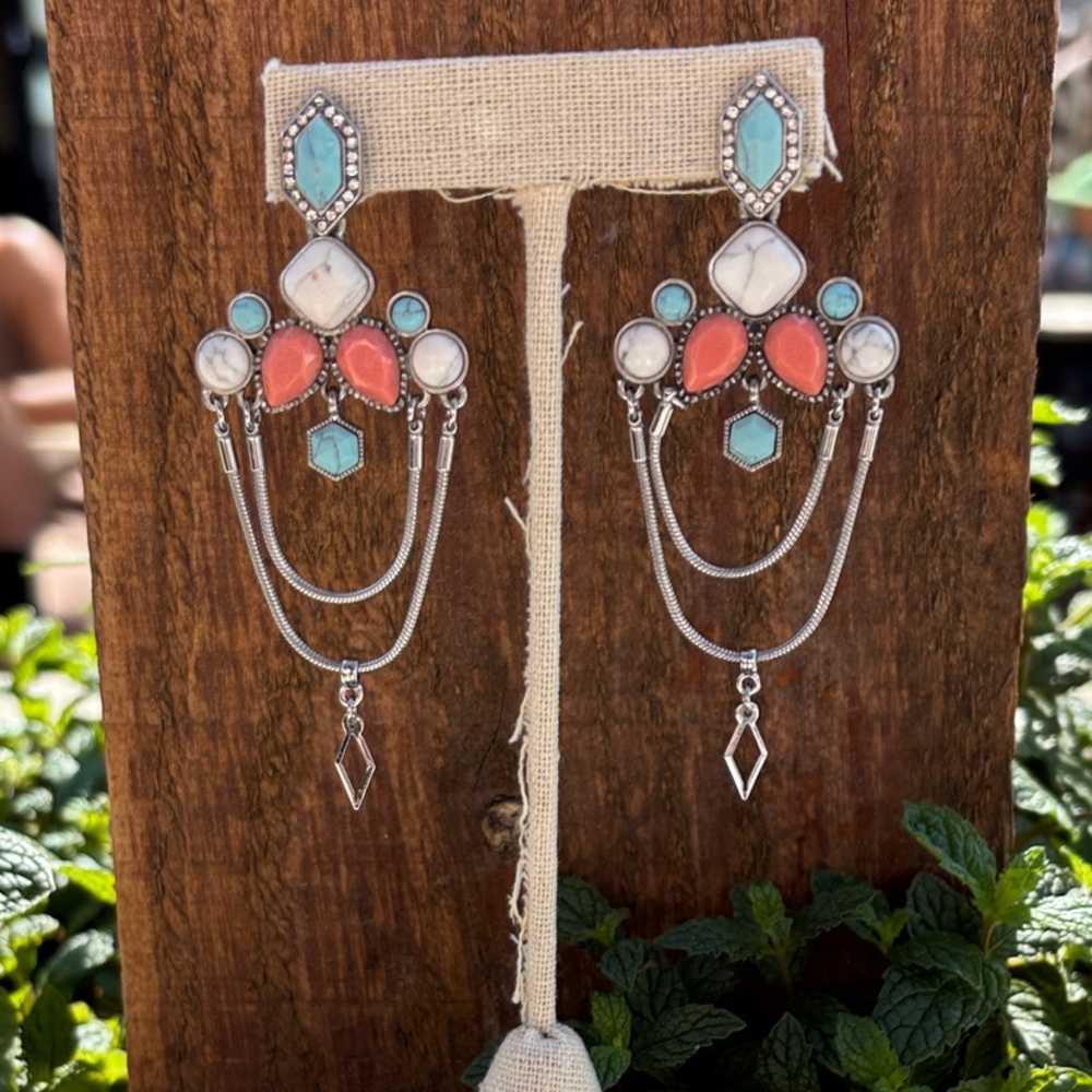 Chloe + Isabel Turkish‎ Delight Convertible Statenent Earrings